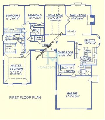 Photos of the Harrington model in the Crestview Knolls subdivision in Naperville, IL