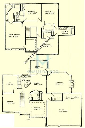 Photos of the Ashford III model in the Tall Grass subdivision in Naperville, IL