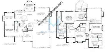 Photos of the Mary Frances model in the Tall Grass subdivision in Naperville, IL