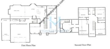 Photos of the Shannon model in the Tall Grass subdivision in Naperville, IL