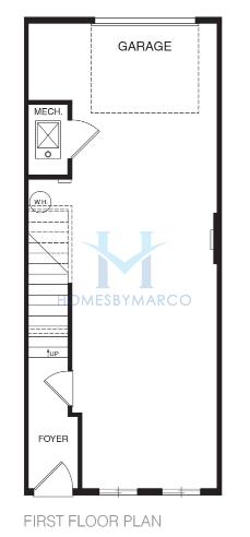 Photos of the Middleton model in the Dalston subdivision in Atlanta, GA