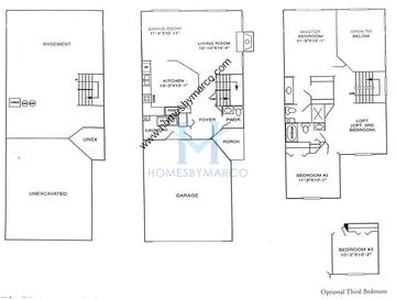 Photos of the Carlton model in the Windsor Woods subdivision in Libertyville, IL