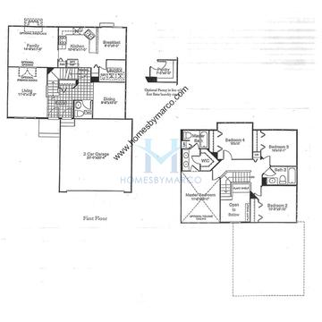 Photos of the Welby model in the Wicklow Village subdivision in Lake Zurich, IL