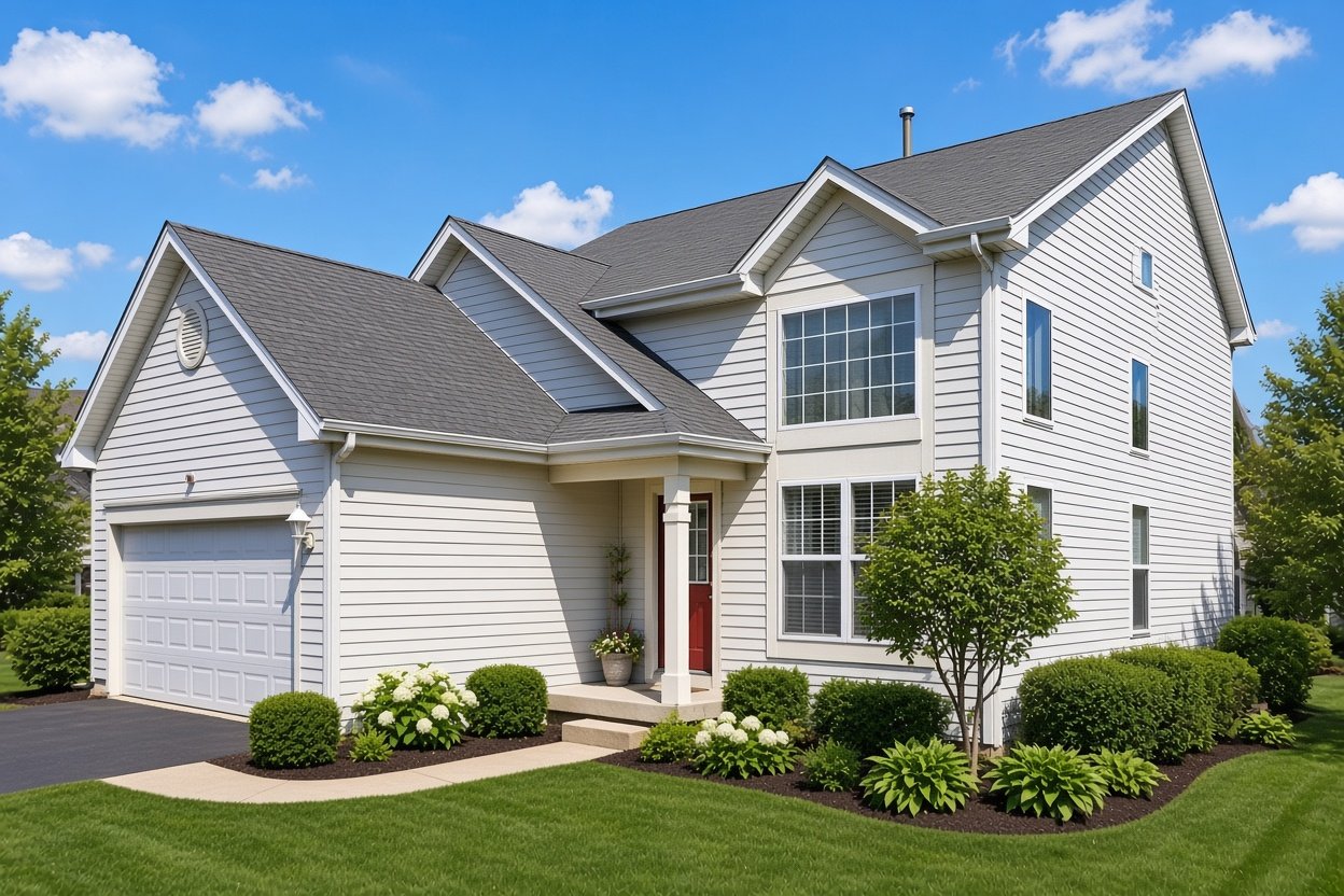 Kildare model in Wicklow Village, Lake Zurich, IL, built by Terrestris Development