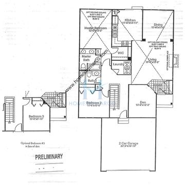 Photos of the Farrell model in the Wicklow Village subdivision in Lake Zurich, IL