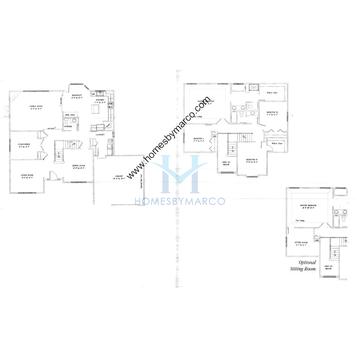 Photos of the Wellington model in the North Shore on Deep Lake subdivision in Lake Villa, IL