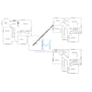 Photos of the Amhurst II model in the North Shore on Deep Lake subdivision in Lake Villa, IL
