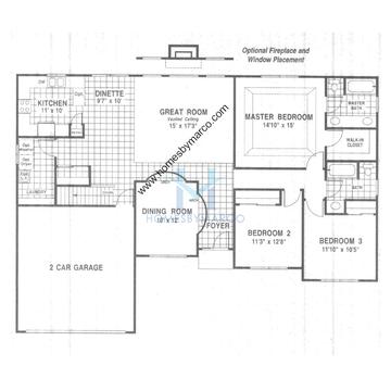 Photos of the Pinecrest II model in the Kylyns Crossing subdivision in Yorkville, IL