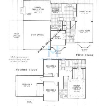 Photos of the Timberland model in the Kylyns Crossing subdivision in Yorkville, IL