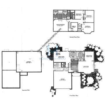 Photos of the Carlyle model in the Amberleigh subdivision in Buffalo Grove, IL