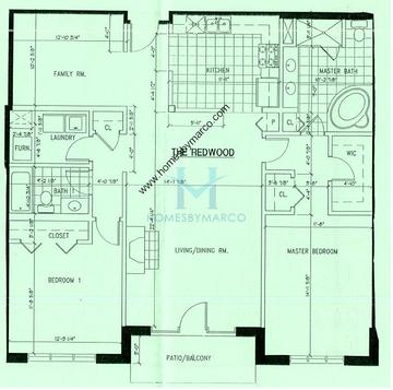 Photos of the Redwood model in the Park Point subdivision in Wheeling, IL