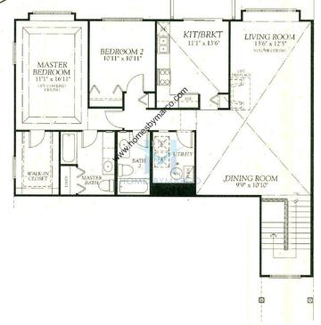 Photos of the Harrison model in the Algonquin Lakes subdivision in Algonquin, IL