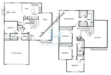 Photos of the Cedar model in the Cider Creek subdivision in Bolingbrook, IL