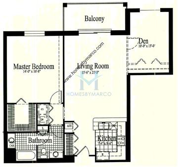 Photos of the Unit P model in the Woodlands of Morton Grove subdivision in Morton Grove, IL