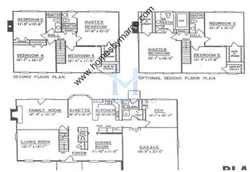Photos of the Jefferson model in the Randall Square subdivision in Geneva, IL