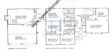 Photos of the Farnham model in the Randall Square subdivision in Geneva, IL