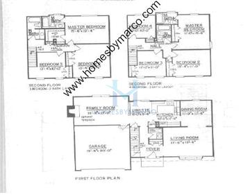 Photos of the Ashford model in the Randall Square subdivision in Geneva, IL