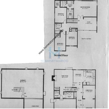Photos of the Woodland model in the Cherry Park subdivision in Batavia, IL