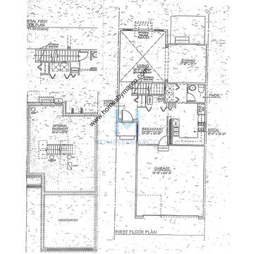 Photos of the Danbury model in the Wicklow Village subdivision in Lake Zurich, IL