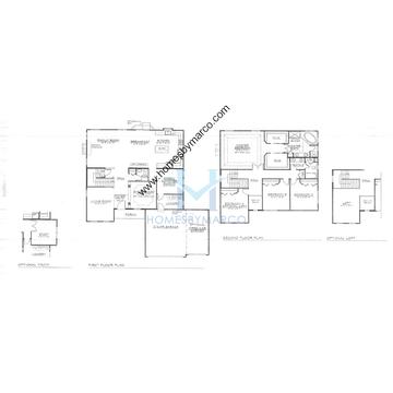 Photos of the Biltmoore model in the Sedgwick Place subdivision in Gurnee, IL