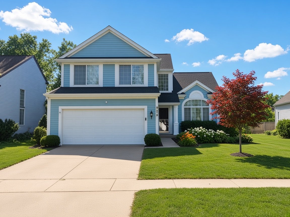 Abbey model in Chesapeake Farms, Grayslake, IL, built by Pulte Homes