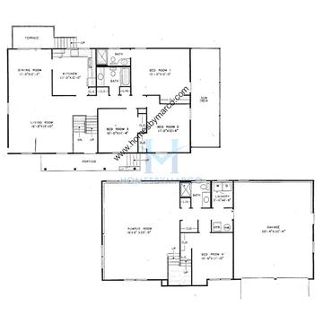 Photos of the Nottingham model in the Strathmore subdivision in Buffalo Grove, IL