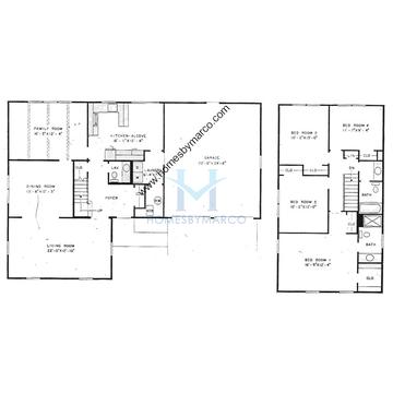 Photos of the Roxbury model in the Strathmore subdivision in Buffalo Grove, IL