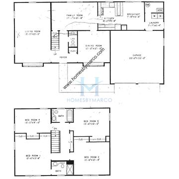 Photos of the Gramercy model in the Strathmore subdivision in Buffalo Grove, IL