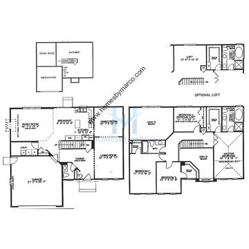 Photos of the Eclipse model in the Haryan Farm subdivision in Grayslake, IL