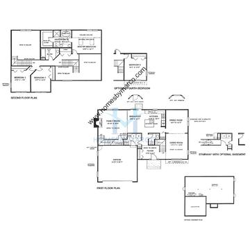 Photos of the Wadsworth model in the Haryan Farm subdivision in Grayslake, IL