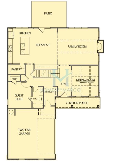 Photos of the Windsor model in the Havencroft subdivision in Woodstock, GA
