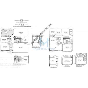 Photos of the Windflower model in the Natures Ridge subdivision in Lindenhurst, IL