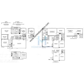 Photos of the Caribou model in the Natures Ridge subdivision in Lindenhurst, IL