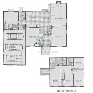 Photos of the Colchester model in the Mill Creek Crossing subdivision in Gurnee, IL