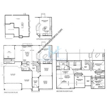 Photos of the Wexford model in the Harvest Hill subdivision in Lindenhurst, IL