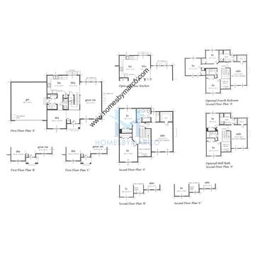 Photos of the Aspen model in the Cedar Crossing subdivision in Lake Villa, IL