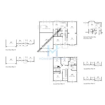 Photos of the Summerhill model in the Cedar Crossing subdivision in Lake Villa, IL