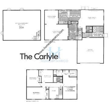 Photos of the Carlyle model in the Astor Place subdivision in Buffalo Grove, IL