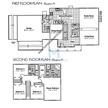 Photos of the Kenwood model in the The Vintage subdivision in Spring Grove, IL