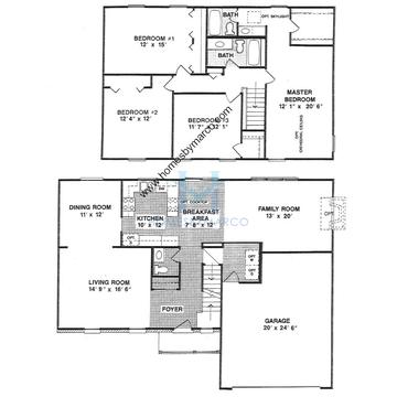Westbrook model in Stonebrook, Gurnee, IL, built by Westfield Homes