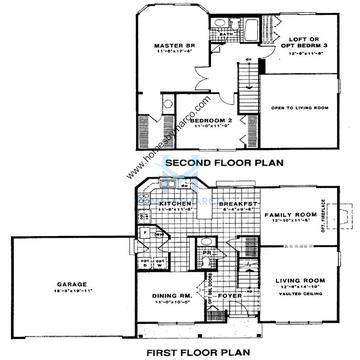 Photos of the New Haven model in the Stonebrook subdivision in Gurnee, IL