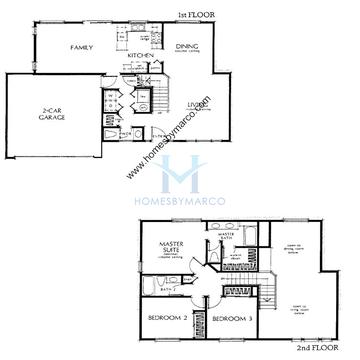 Photos of the Belmont model in the Bridlewood subdivision in Gurnee, IL