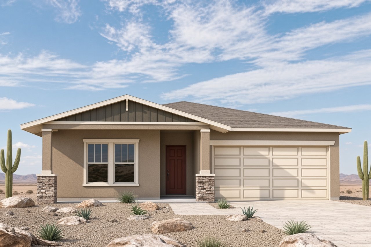 Cottonwood model in The Parks, San Tan Valley, AZ, built by David Weekley Homes