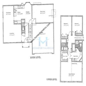 Photos of the Southwick model in the Hawthorn Club subdivision in Vernon Hills, IL