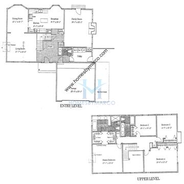 Photos of the Chalfonte model in the Hawthorn Club subdivision in Vernon Hills, IL