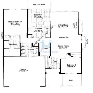 Photos of the Pebble Beach model in the Carillon North subdivision in Grayslake, IL