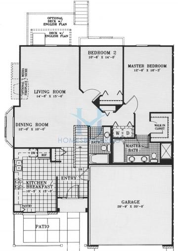 Augusta model in Carillon North, Grayslake, IL, built by Cambridge Homes