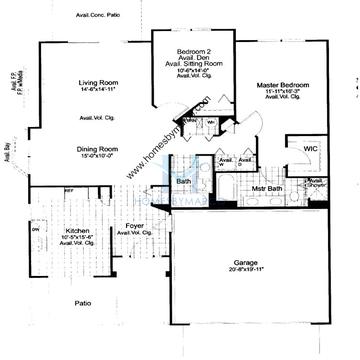 Photos of the Augusta model in the Carillon North subdivision in Grayslake, IL