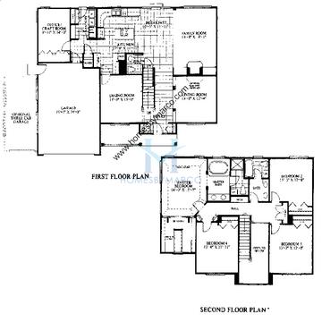 Photos of the Churchill model in the Tantara subdivision in Green Oaks, IL