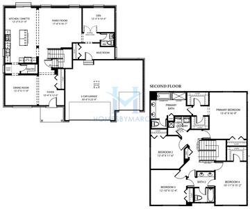 Charleston model in Regency Woods, Libertyville, IL, built by Kimball Hill Homes